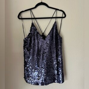 Zara Sequin Top Size Small